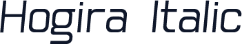 Hogira-Italic