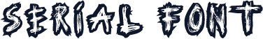 Serial Font