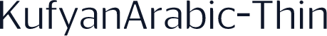 KufyanArabic-Thin