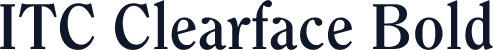 ITC Clearface Bold