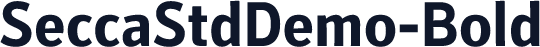SeccaStdDemo-Bold