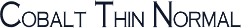 Cobalt Thin Normal