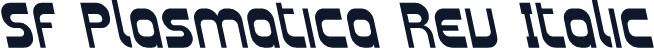 SF Plasmatica Rev Italic