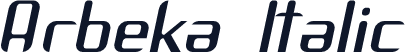 Arbeka  Italic
