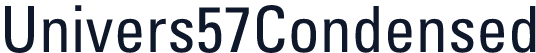 Univers57Condensed
