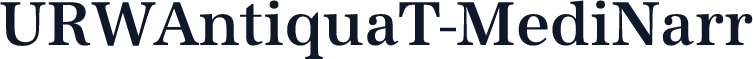 URWAntiquaT-MediNarr