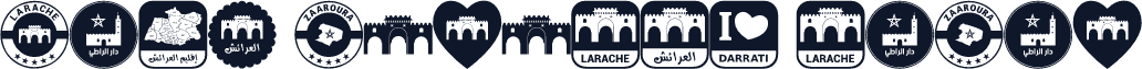 font larache color