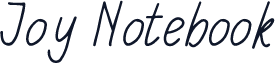 Joy Notebook