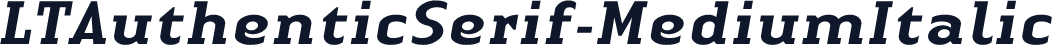 LTAuthenticSerif-MediumItalic