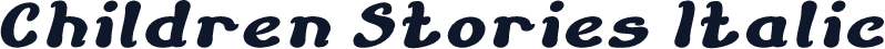 Children Stories Italic