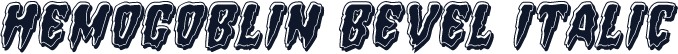 Hemogoblin Bevel Italic