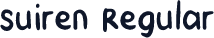 Suiren Regular