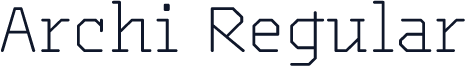 Archi Regular