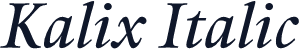 Kalix Italic