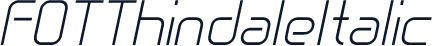 FOTThindaleItalic