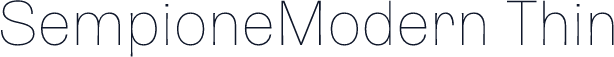SempioneModern Thin