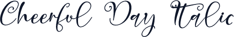Cheerful Day Italic
