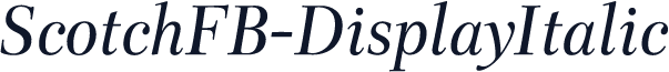 ScotchFB-DisplayItalic