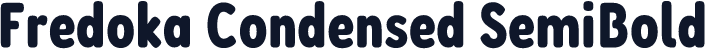 Fredoka Condensed SemiBold