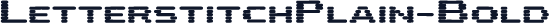LetterstitchPlain-Bold