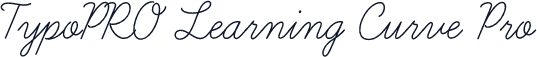 TypoPRO Learning Curve Pro