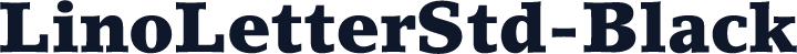 LinoLetterStd-Black
