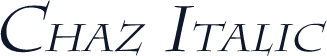 Chaz Italic