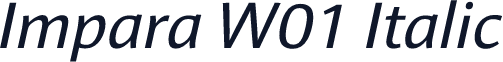 Impara W01 Italic