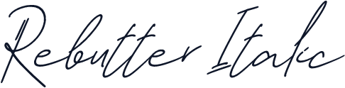 Rebutter Italic