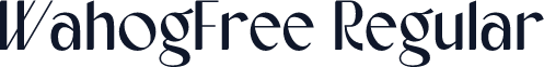 WahogFree Regular