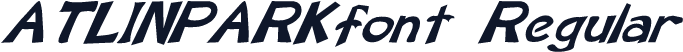 ATLINPARKfont Regular