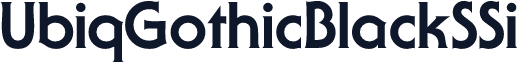 UbiqGothicBlackSSi