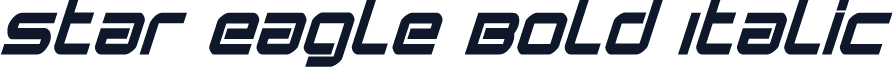 Star Eagle Bold Italic