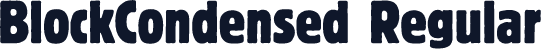 BlockCondensed Regular