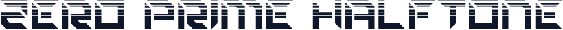 Zero Prime Halftone