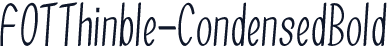 FOTThinble-CondensedBold