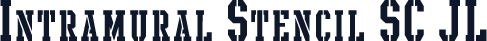 Intramural Stencil SC JL