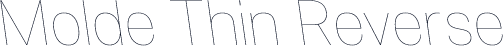 Molde Thin Reverse