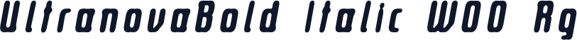 UltranovaBold Italic W00 Rg