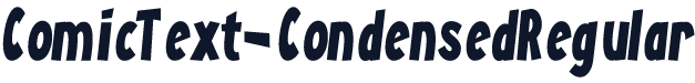 ComicText-CondensedRegular