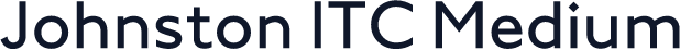 Johnston ITC Medium