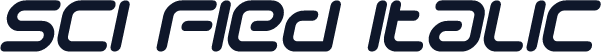 Sci Fied Italic