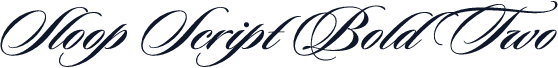Sloop Script Bold Two