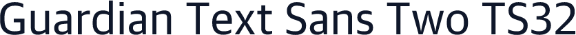 Guardian Text Sans Two TS32