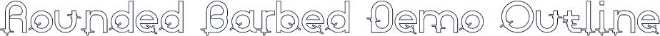 Rounded Barbed Demo Outline