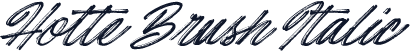 Hotte Brush Italic