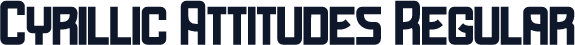 Cyrillic Attitudes Regular