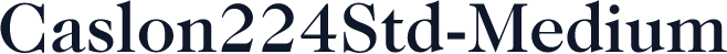 Caslon224Std-Medium