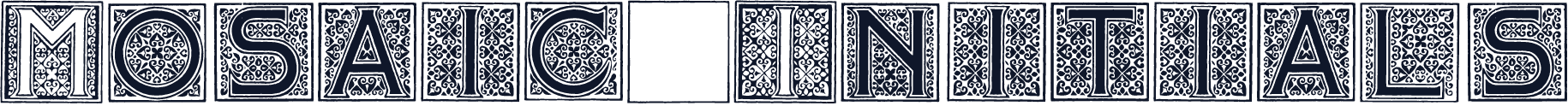 Mosaic_Initials
