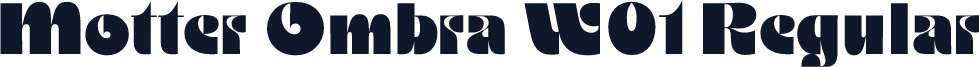 Motter Ombra W01 Regular
